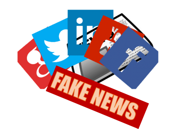 Fake news is becoming more prevalent throughout social media, and it is important to be able to recognize it, and stop the spread of it.
 Photo courtesy of openclipart.org and dharmanation.org
